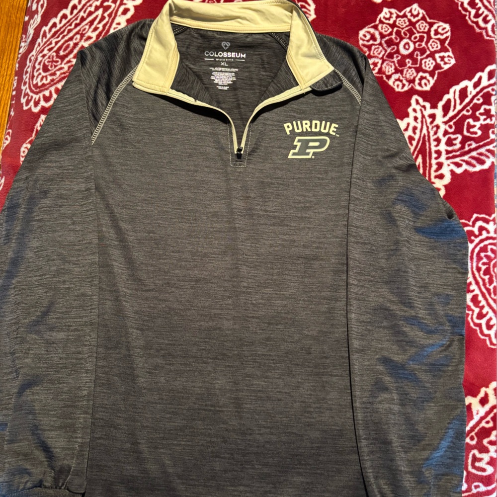 Like New Purdue 1/4 zip